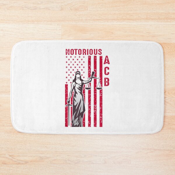 Item preview, ACB Notorious Amy Coney Barrett SCOTUS Lady Justice Flag designed and sold by JonathansJames.