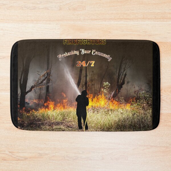 Item preview, Firefighters Protect 24/7 designed and sold by FireGirlinOz.