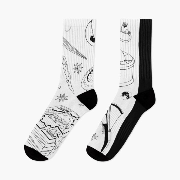 Item preview, Objetos Buffy the Vampire Slayer - blanco y negro designed and sold by chronospaints.