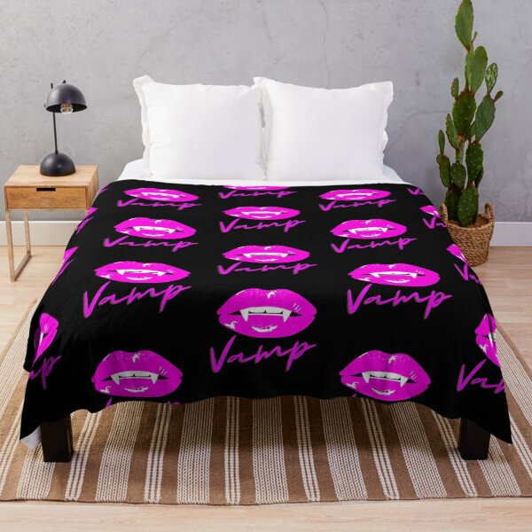 Item preview, Vampire lips (Hot Pink) designed and sold by PaolinoDesigns.