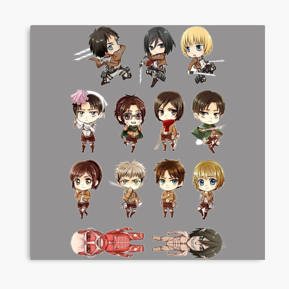 pack attack on titan photographic print by eidlike redbubble