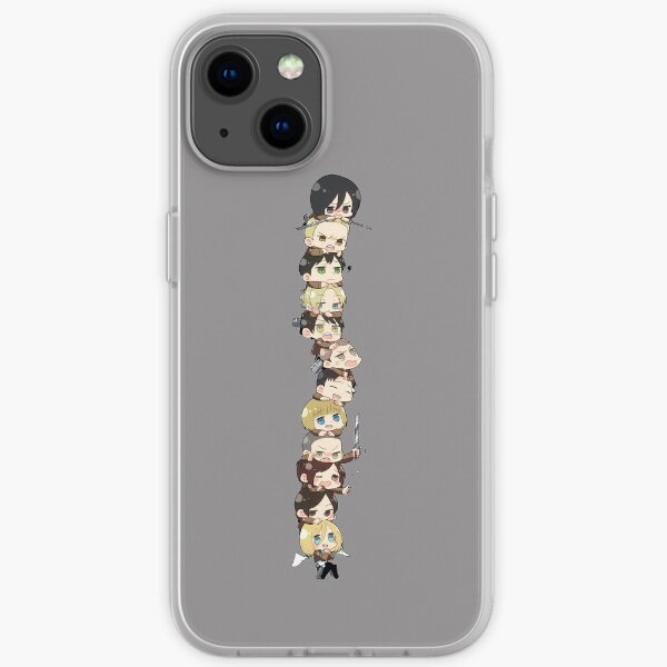 Angriff auf Titan Chibi iPhone Flexible Hülle