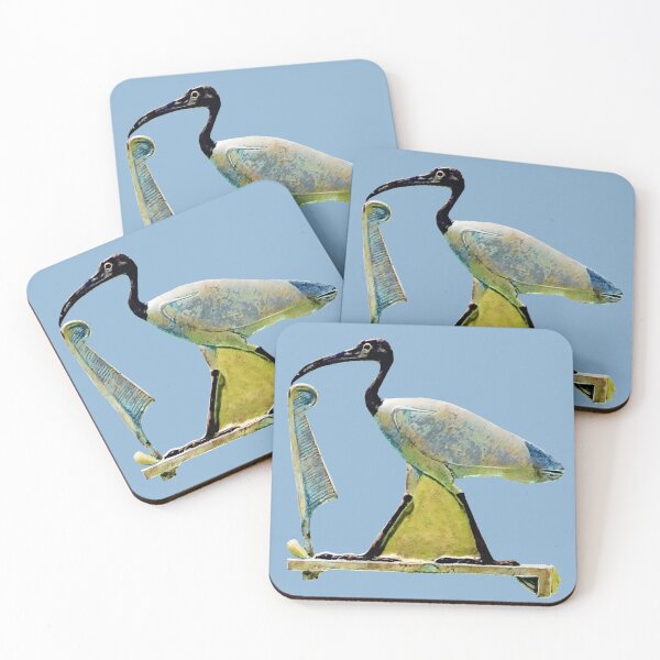 Item preview, Faience ibis inlay, representing the god Thoth (2) designed and sold by DotorEaon.