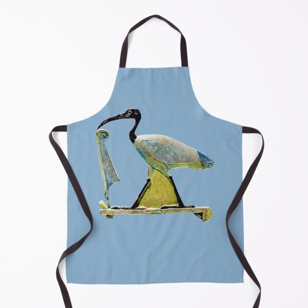 Item preview, Faience ibis inlay, representing the god Thoth (2) designed and sold by DotorEaon.