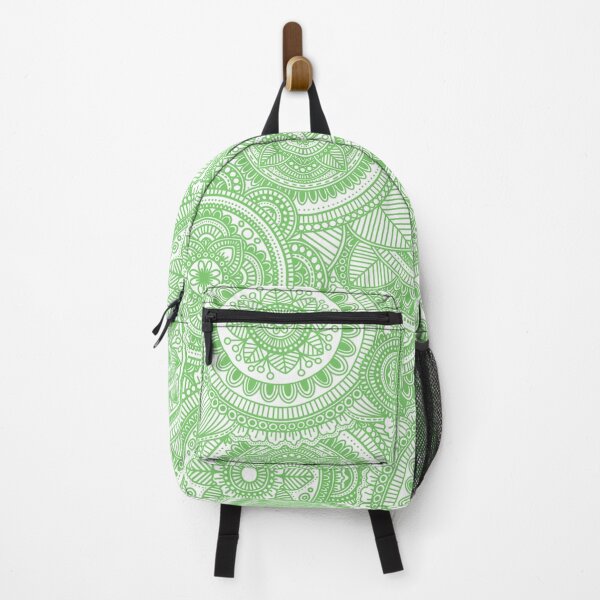 Item preview, green floral mandala pattern multiple mandala design designed and sold by Giulia Palazzo.