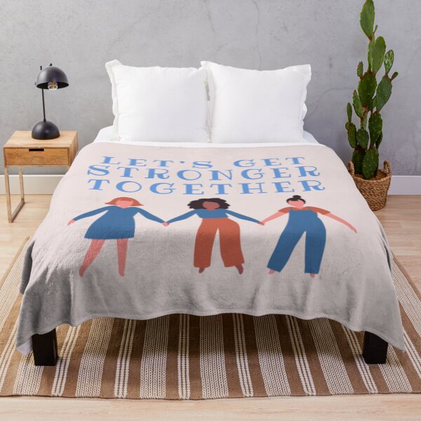 Item preview, Friends Let Us Get Stronger Together designed and sold by PaperDreamPod.