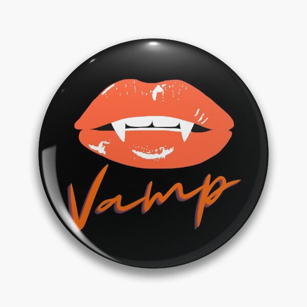 Item preview, Vampire lips (Pumpkin) designed and sold by PaolinoDesigns.