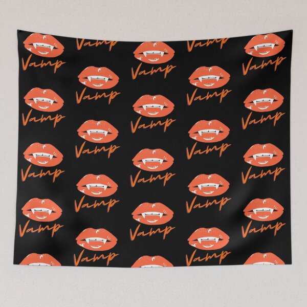 Item preview, Vampire lips (Pumpkin) designed and sold by PaolinoDesigns.