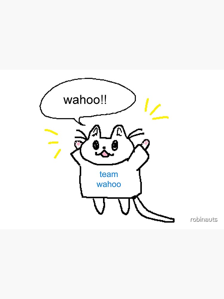 team wahoo | Postcard