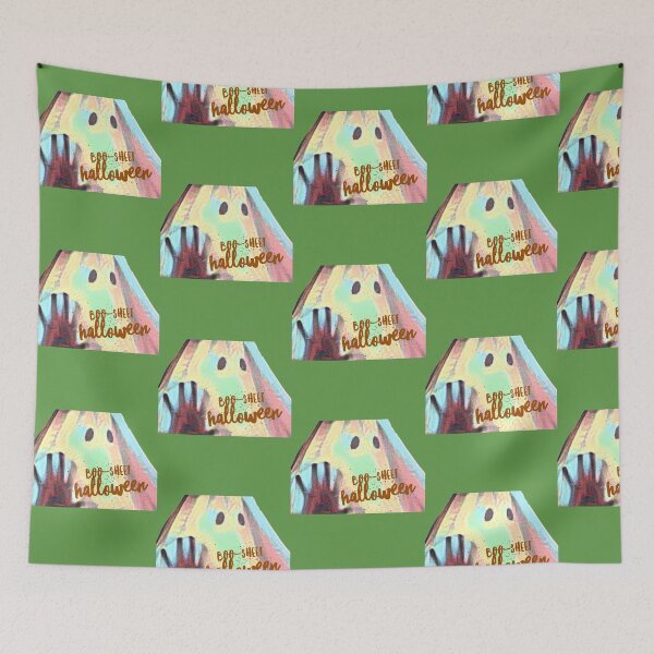 Item preview, Boo-sheet Halloween (waving ghost) designed and sold by HamiltonmagicTs.