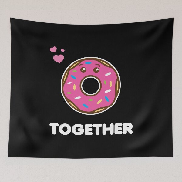 Item preview, Matching Couple Coffee Donut Perfect Love Together designed and sold by haselshirt.