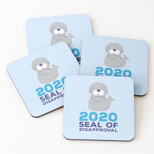 Item preview, Seal Of Disapproval 2020 Funny Sarcastic Pun designed and sold by d247.