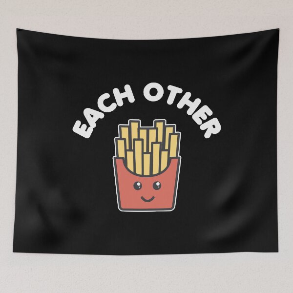 Item preview, Matching Couple Fries Burger Made For Each Other designed and sold by haselshirt.