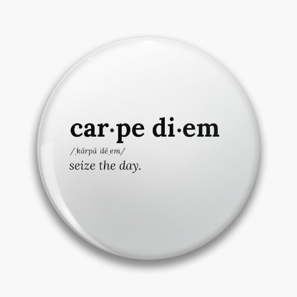 Item preview, Carpe Diem, seize the day designed and sold by lovely designs by pau.