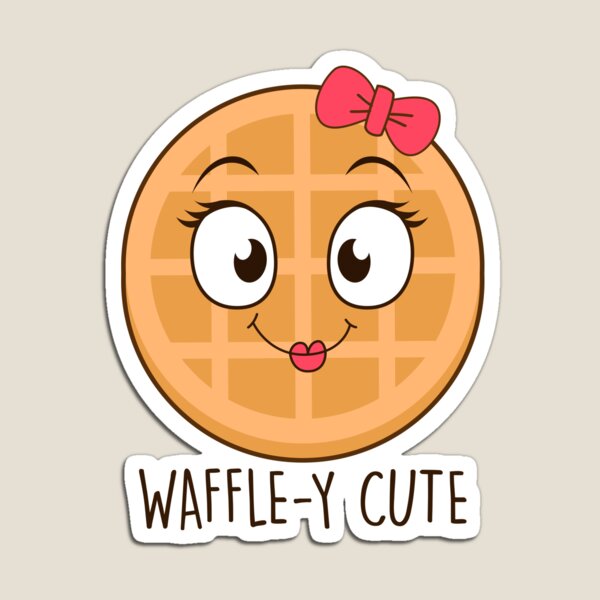 Item preview, Waffle-Y-Cute designed and sold by artistkalpesh.