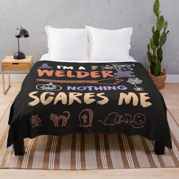 Item preview, Halloween I am a Welder Nothing Scares Me designed and sold by GeniusDesignArt.
