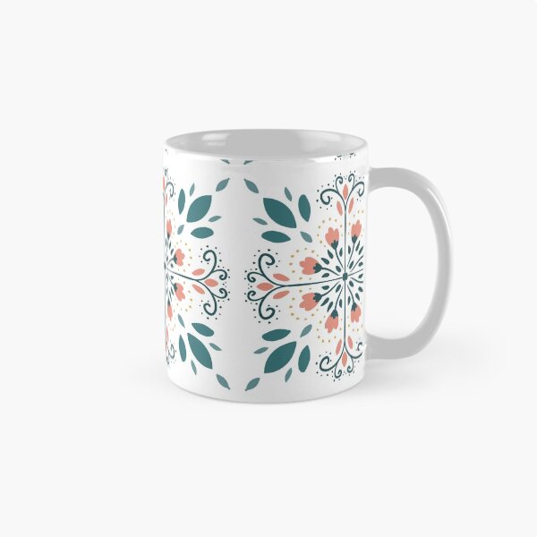 Item preview, Folklore Floral Moroccan Style Tile designed and sold by VictoriaRandall.