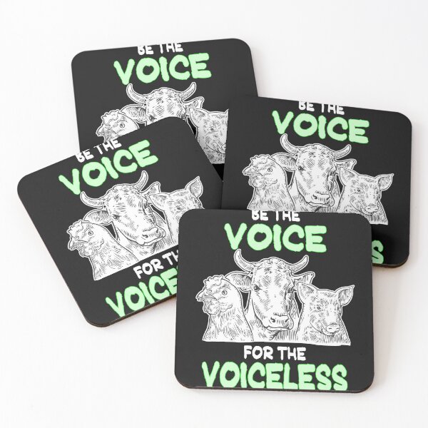 Item preview, Be the Voice of the Voiceless Tierschutz Vegan designed and sold by sunnym79.