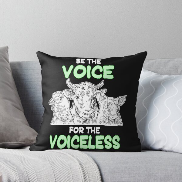 Item preview, Be the Voice of the Voiceless Tierschutz Vegan designed and sold by sunnym79.