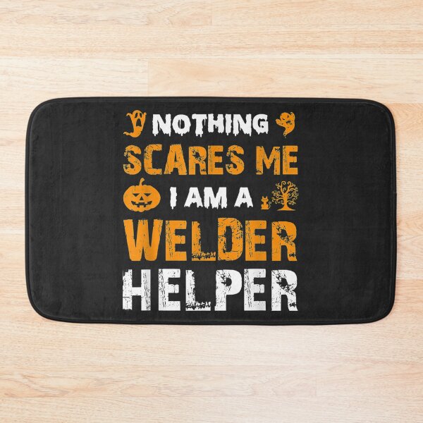 Item preview, Halloween Nothing Scares Welder designed and sold by GeniusDesignArt.