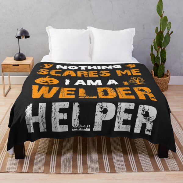 Item preview, Halloween Nothing Scares Welder designed and sold by GeniusDesignArt.