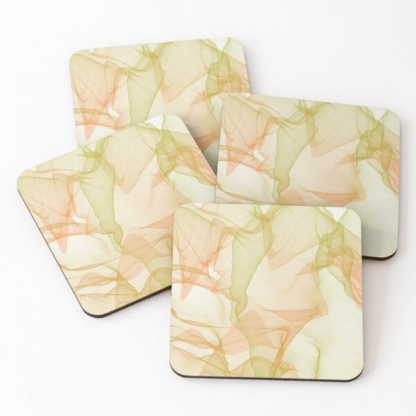 Item preview, Lime Orangish Green Silk Wave designed and sold by shahramroj.