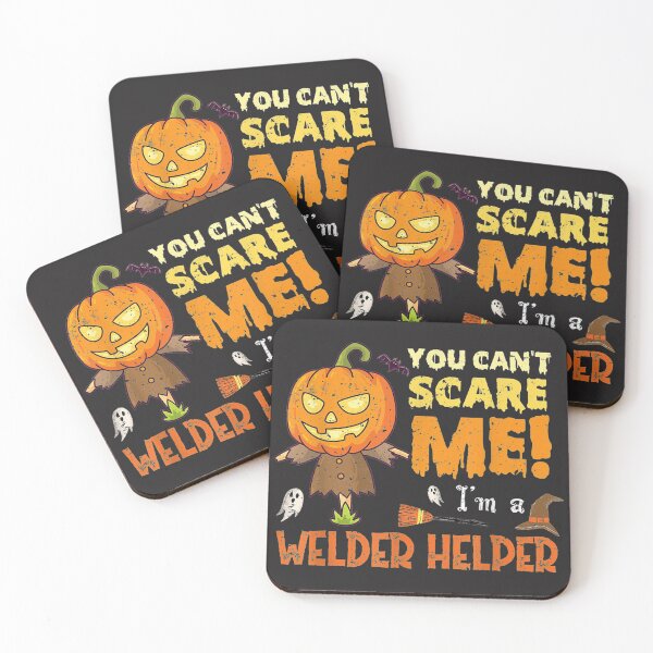 Item preview, Halloween You Cant Scare Welder  designed and sold by GeniusDesignArt.