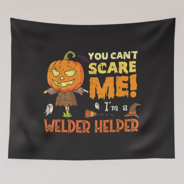 Item preview, Halloween You Cant Scare Welder  designed and sold by GeniusDesignArt.