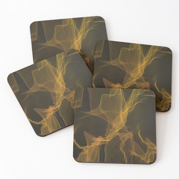 Item preview, Orangish Yellow Silk Wave designed and sold by shahramroj.