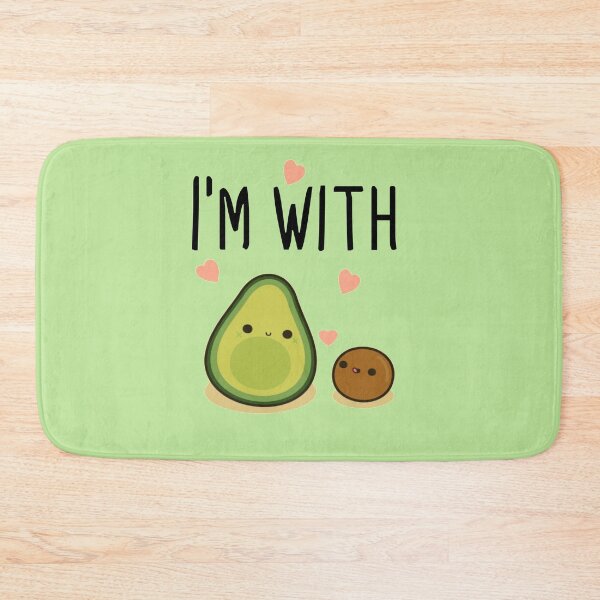 Item preview, Im with the avocado designed and sold by lucky-fern.