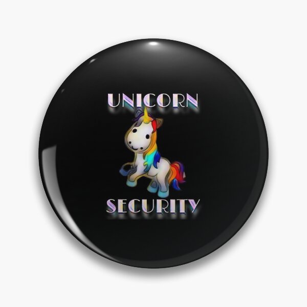 Item preview, Cute Unicorn Security Uniform designed and sold by Gordon Nelson.