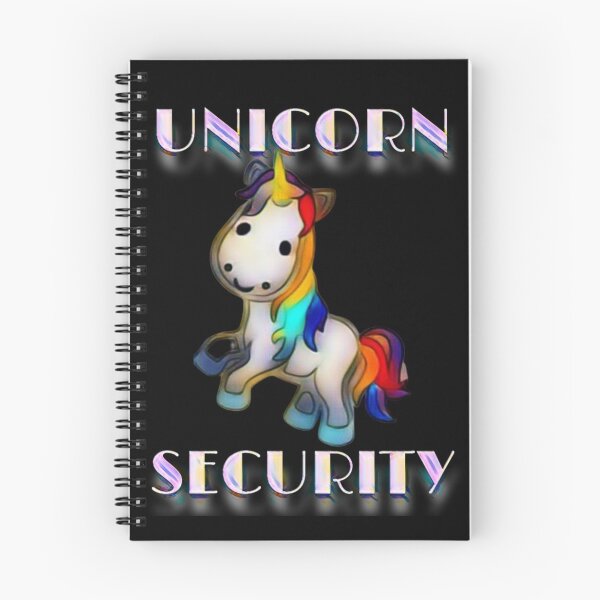 Item preview, Cute Unicorn Security  Uniform designed and sold by Gordon Nelson.