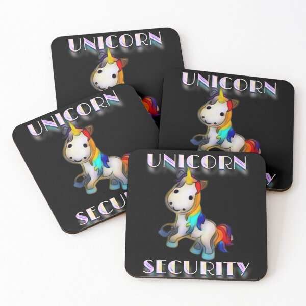 Item preview, Cute Unicorn Security  Uniform designed and sold by Gordon Nelson.