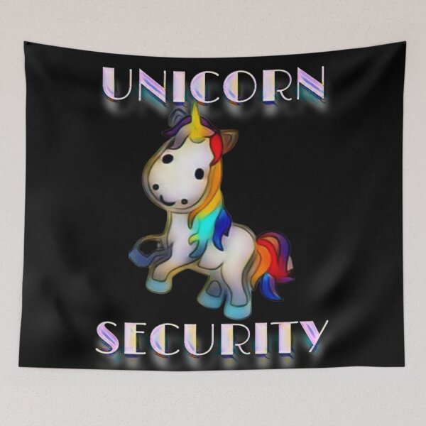 Item preview, Cute Unicorn Security  Uniform designed and sold by Gordon Nelson.