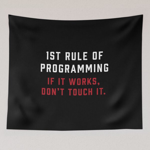 Item preview, The main rule of programming designed and sold by Beliche.