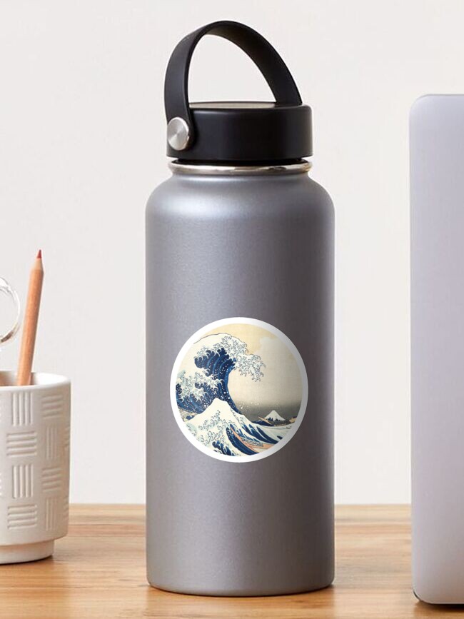 The Great Wave off Kanagawa Stainless Steel Water Bottle