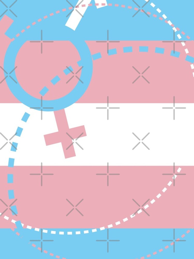 Thumbnail 5 of 5, iPhone Case, trans pride flag! designed and sold by Raul-Raziel.