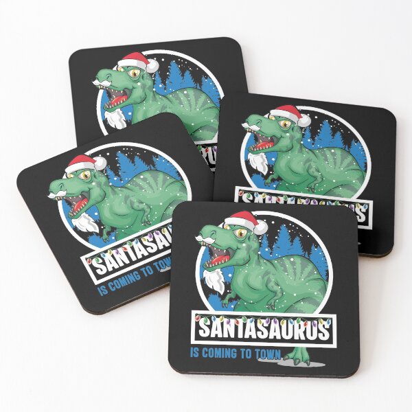 Item preview, Santasaurus Is Coming To Town | Naughty Or Nice designed and sold by GravitiTees.