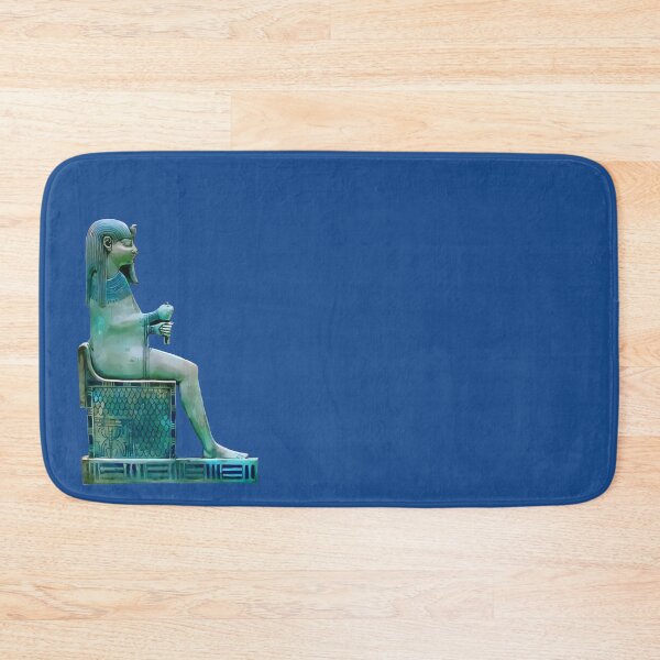 Item preview, Ptolemaic period faience inlay of a god designed and sold by DotorEaon.