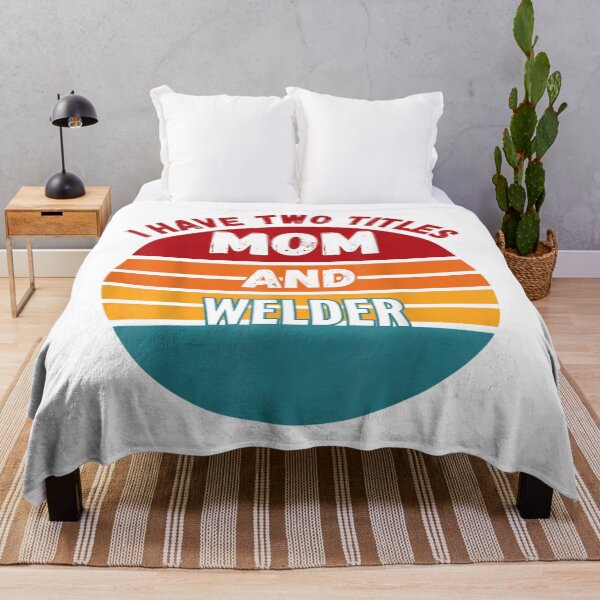 Item preview, I Have Two Titles Mom And Welder designed and sold by GeniusDesignArt.