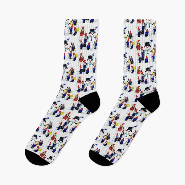 Item preview, THE GNOMES BUILD A SNOWMAN designed and sold by JoAnnHayden.