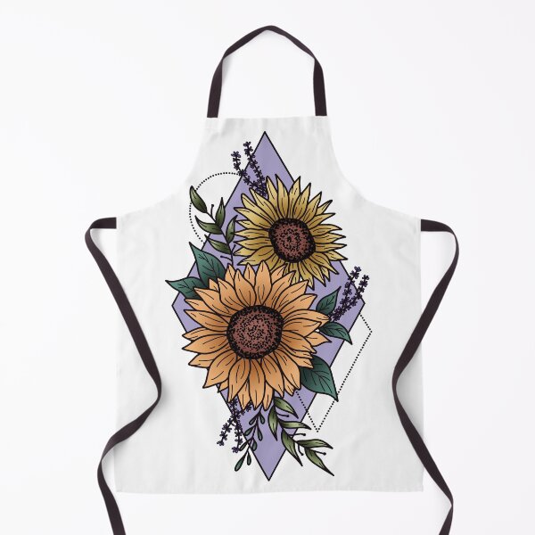 Item preview, Geometric sunflower designed and sold by BaileyDArt.