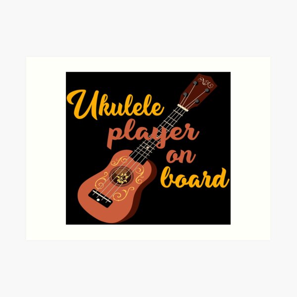 Ukulele Chords Wall Art Redbubble