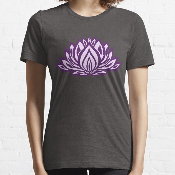 Purple Lotus Flower Essential T-Shirt