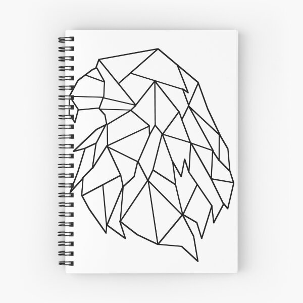 Item preview, Geometric Minimalist Eagle Head designed and sold by Zeemow.