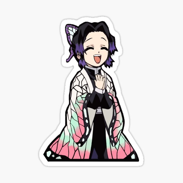 Shinobu Demon Slayer Stickers Redbubble