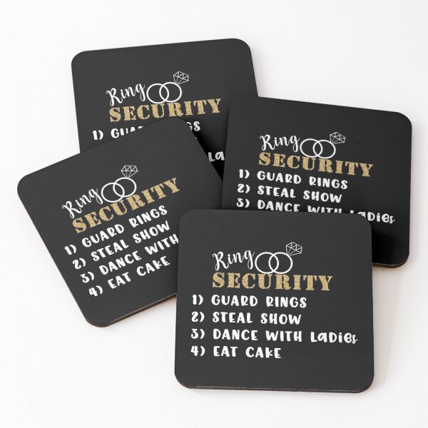 Item preview, Kids Boy Ring Security Ring Bearer Wedding Duties List designed and sold by rebeccapicker.