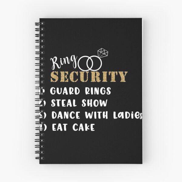 Item preview, Kids Boy Ring Security Ring Bearer Wedding Duties List designed and sold by rebeccapicker.