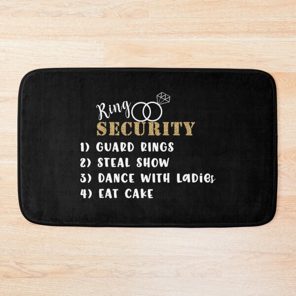 Item preview, Kids Boy Ring Security Ring Bearer Wedding Duties List designed and sold by rebeccapicker.