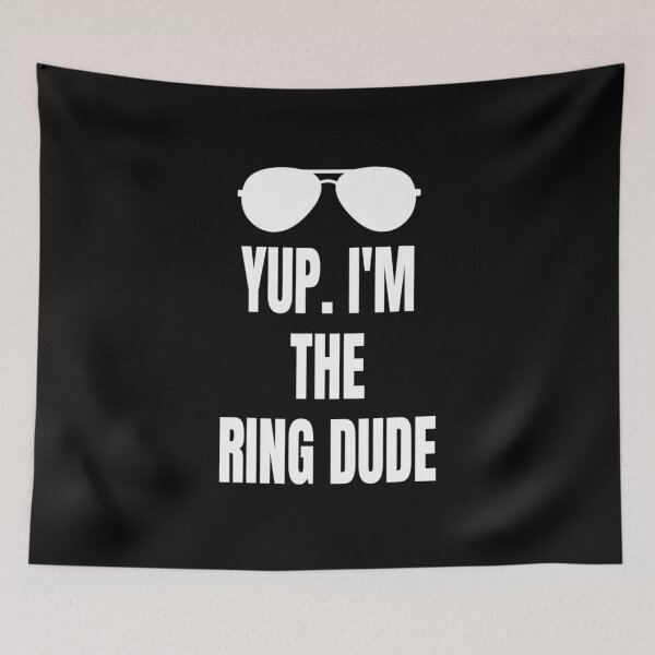 Item preview, Kids Yup I'm The Ring Dude designed and sold by rebeccapicker.